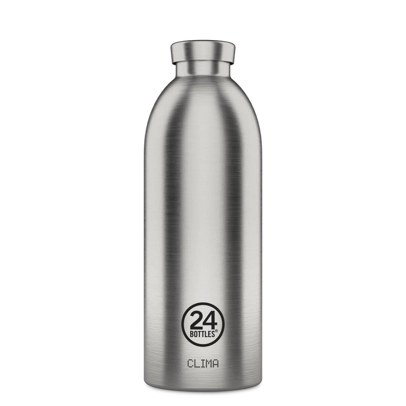 Brushed Steel Clima Bottle 850 ml - 24Bottles