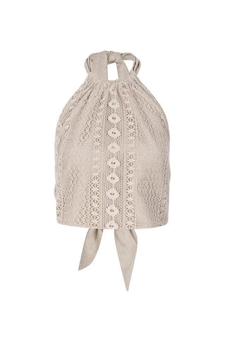 Top Maria Sand Embroidery