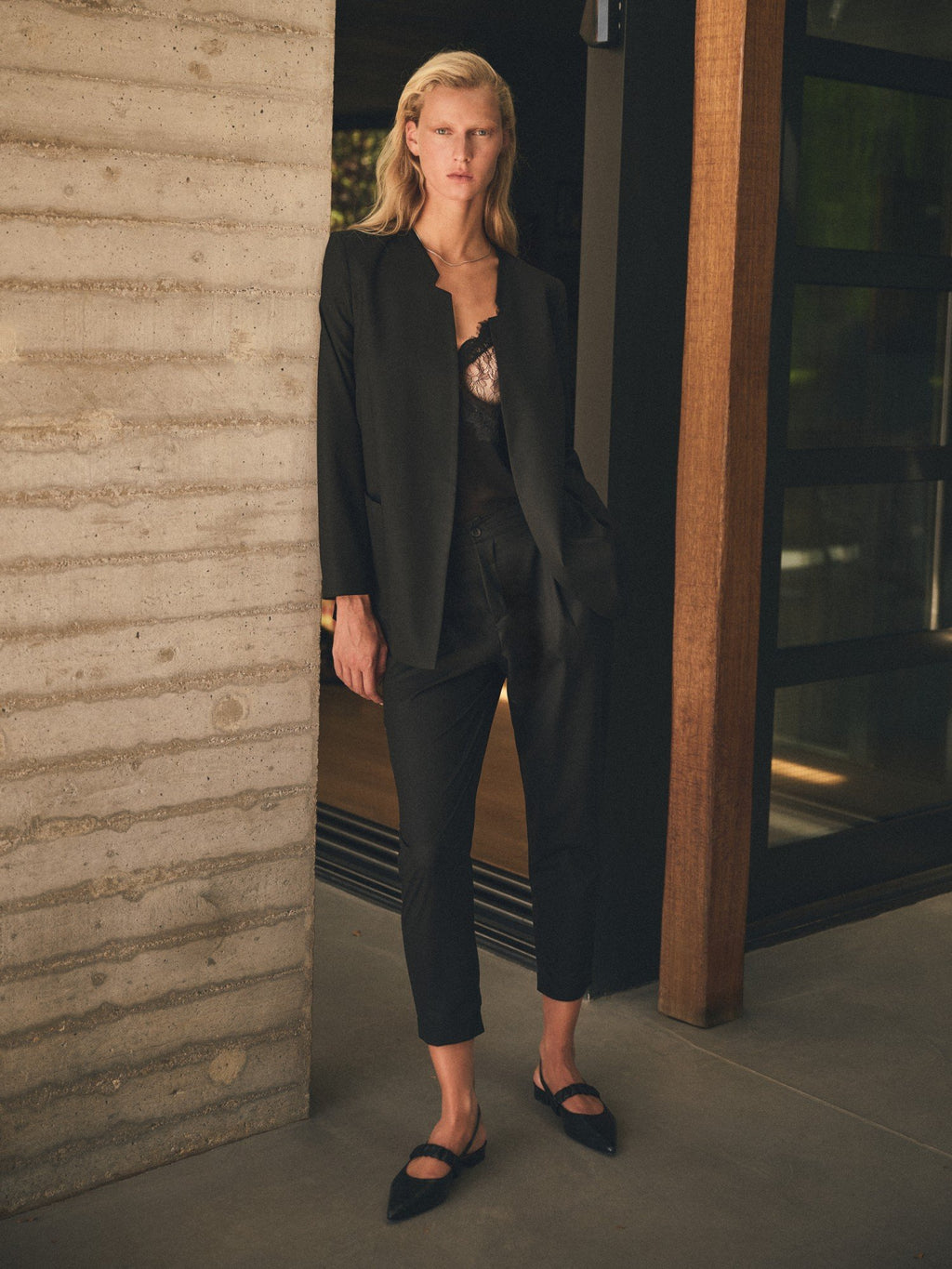 Elegant Lace Slip Top