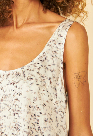 Isis Silk Sleeveless Top - Flavia Aranha