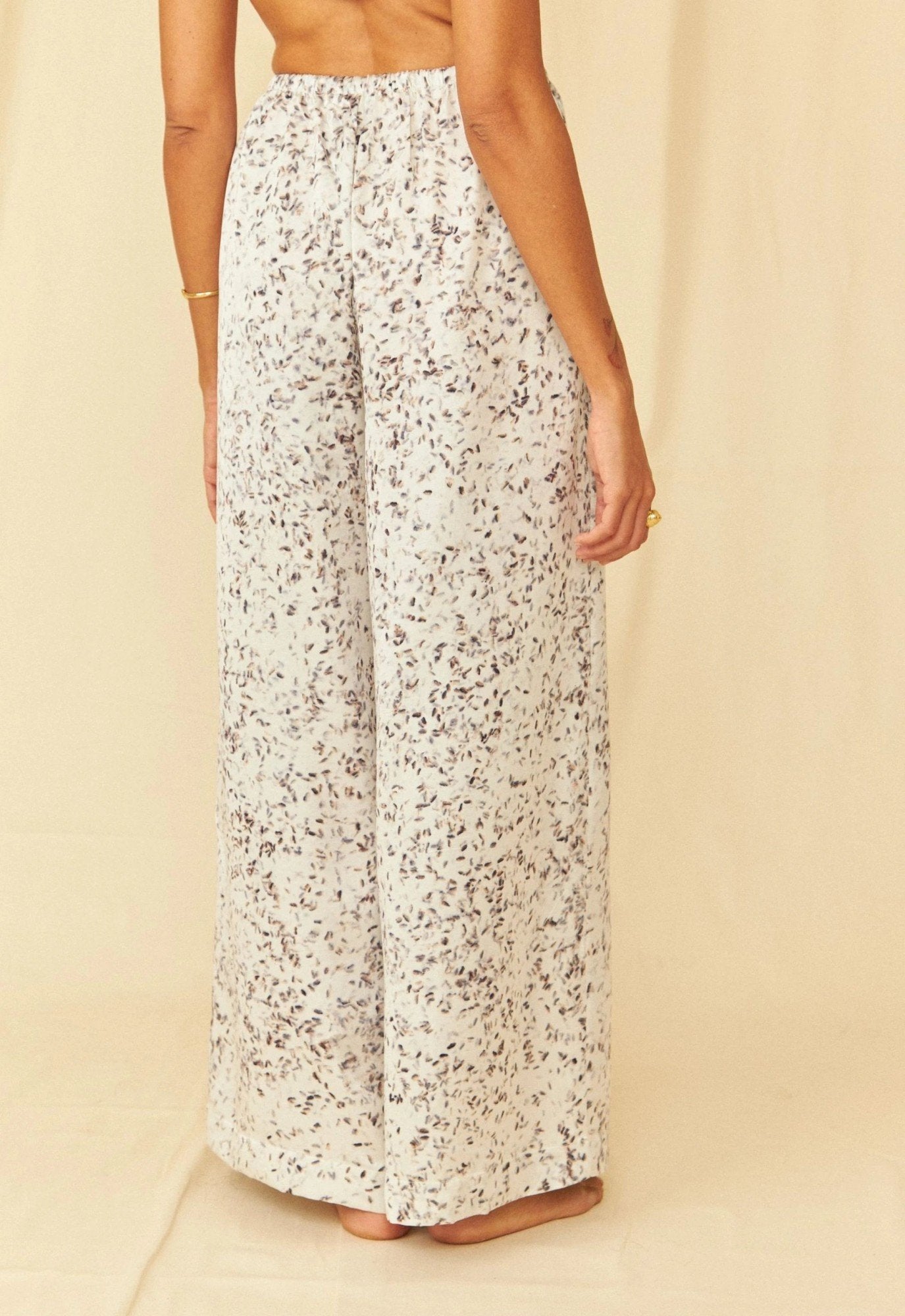 Rúbia Silk Trousers - Flavia Aranha