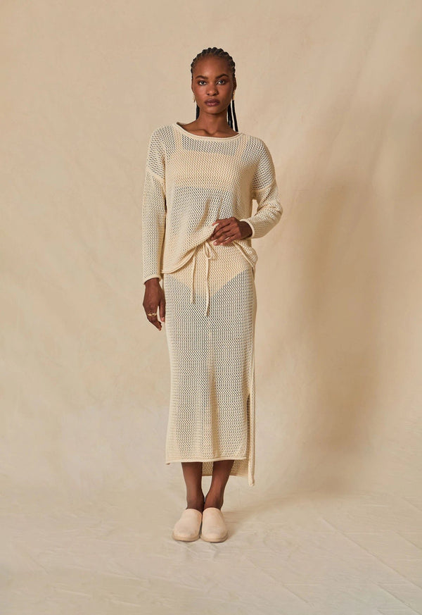 Suzana Knit Mid Skirt - Flavia Aranha