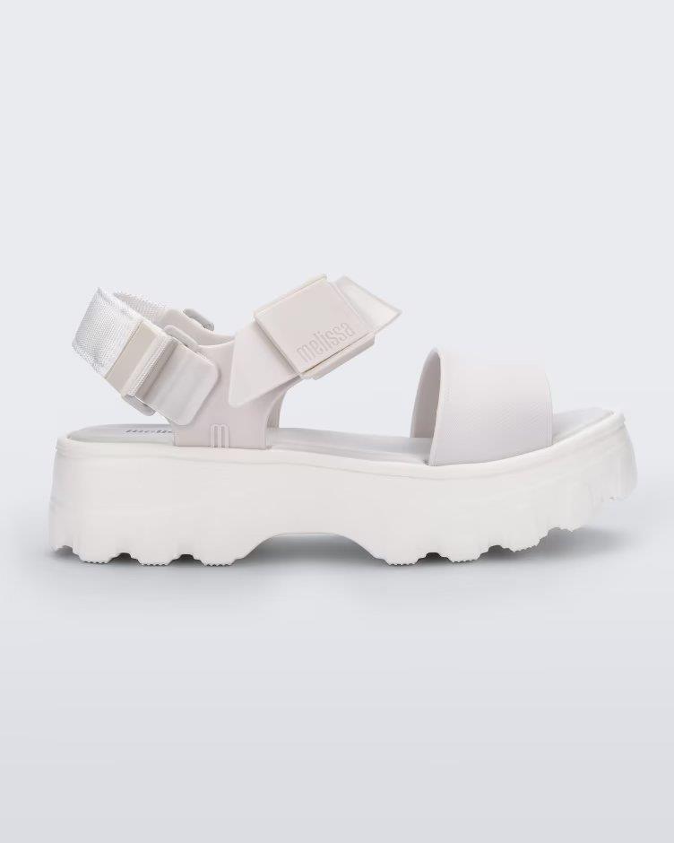 Kick Off White Platform Sandal  - Melissa