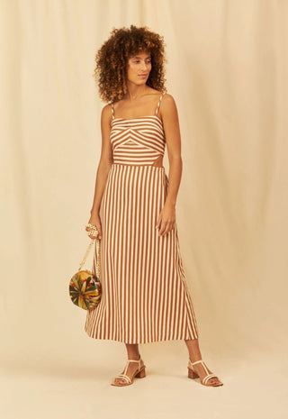Caetana Striped Dress - Flavia Aranha