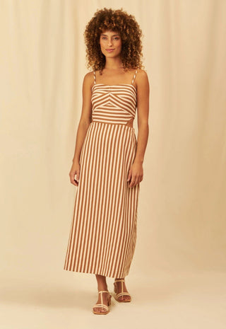Caetana Striped Dress - Flavia Aranha
