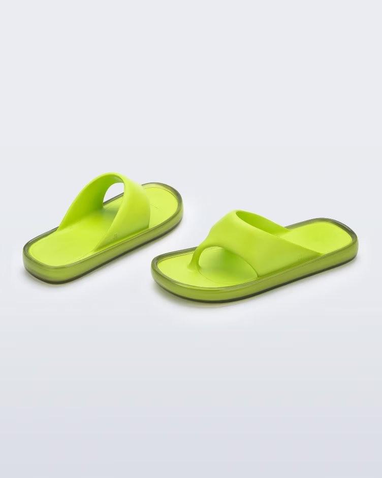 Float Acid Green Flip-Flop - Melissa