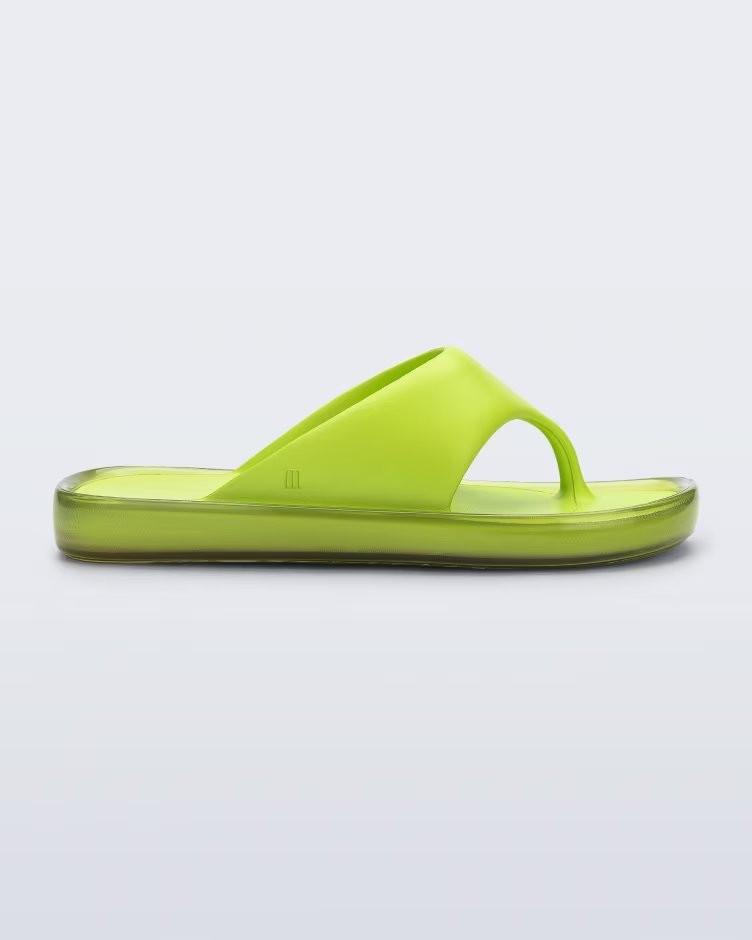 Float Acid Green Flip-Flop - Melissa