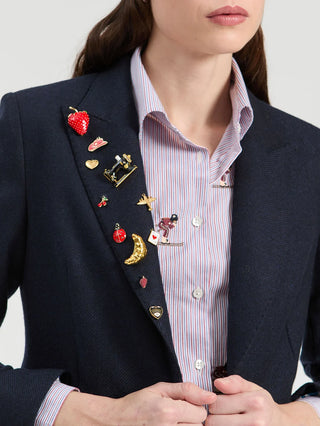 Navy Wool Jacket