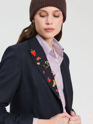 Navy Wool Jacket