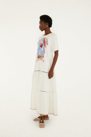 Have a Nice Trip Organic Cotton Maxi Dress