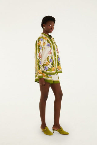 Sand Tropical Scarf Lenzing Ecovero Euroflax Shorts