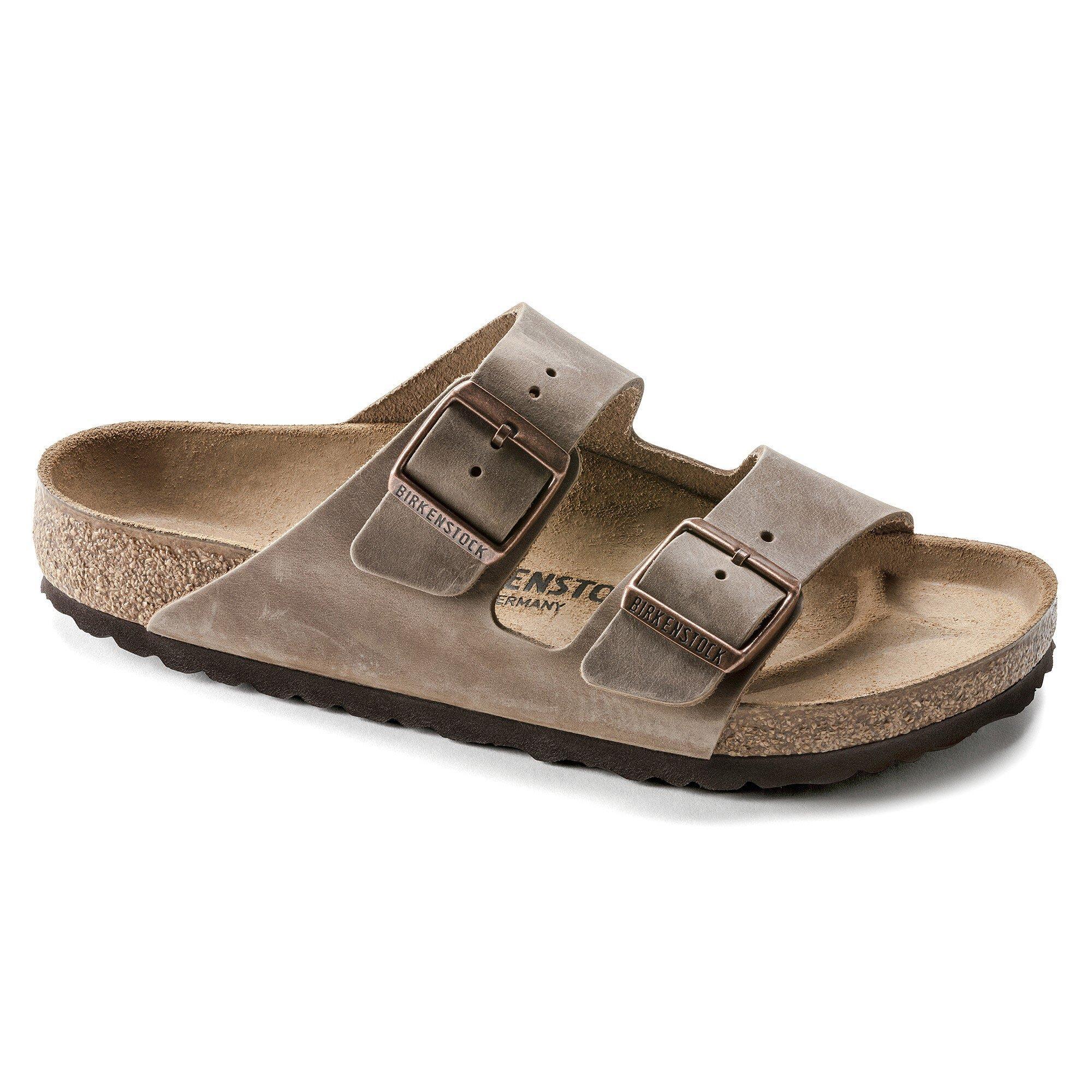 Arizona Tabacco Brown Oiled Leather Narrow