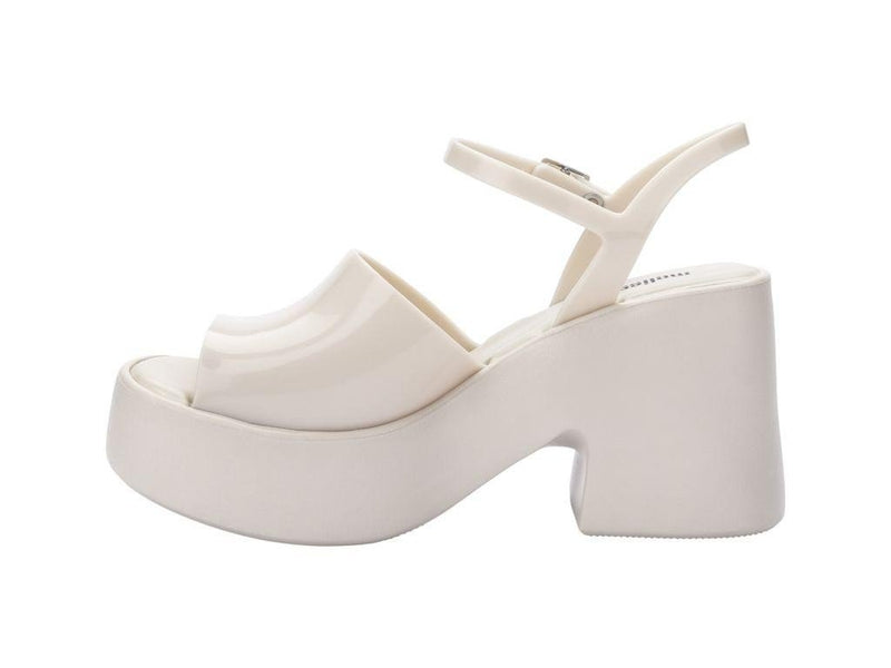 Lina Beige High-Platform Sandal - Melissa