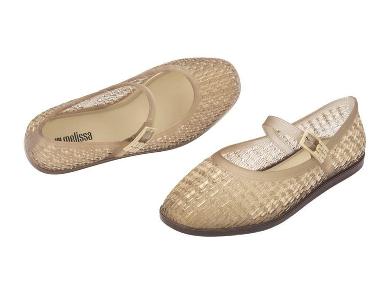 Harper Transparent Beige Mary Jane - Melissa