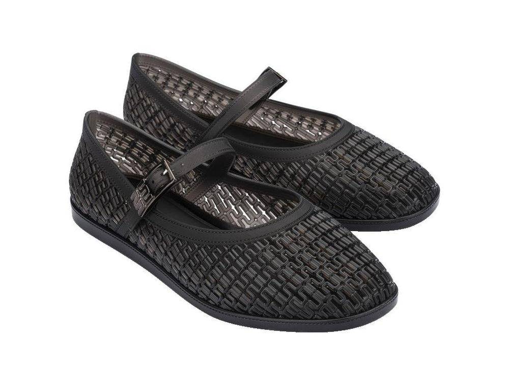 Harper Transparent Black Mary Jane - Melissa – Be We