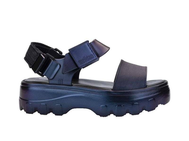 Kick Off Metalic Blue Sandal - Melissa