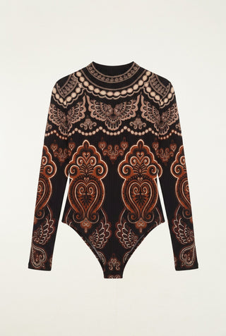 Nicole Long Sleeve Jersey Bodysuit