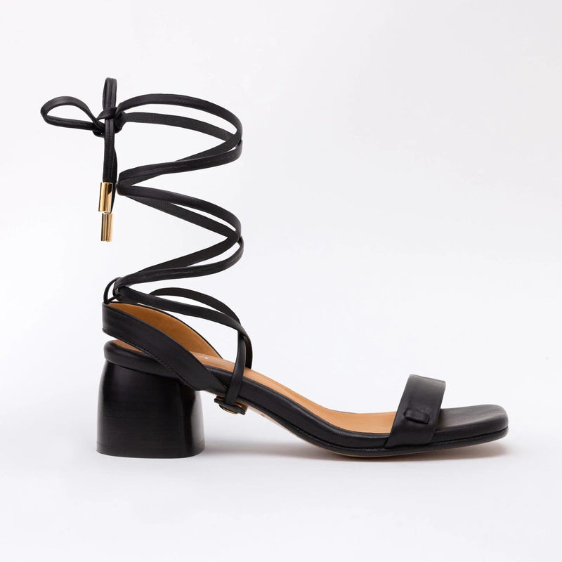 Gladiator Long Straps Black - Camia