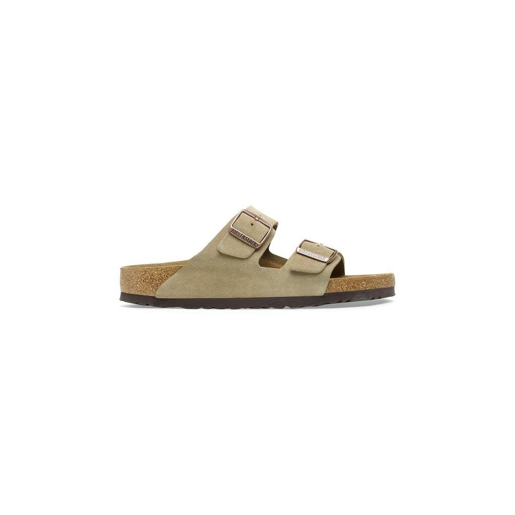 Arizona Taupe Suede Leather