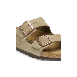 Arizona Taupe Suede Leather