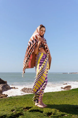 Guincho Yellow Beach Towel