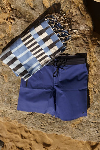 Guincho Beach Towel Blue