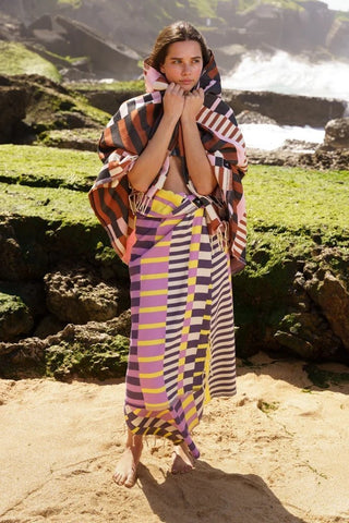 Guincho Brown Beach Towel