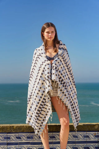 Cacela Blue Beach Towel