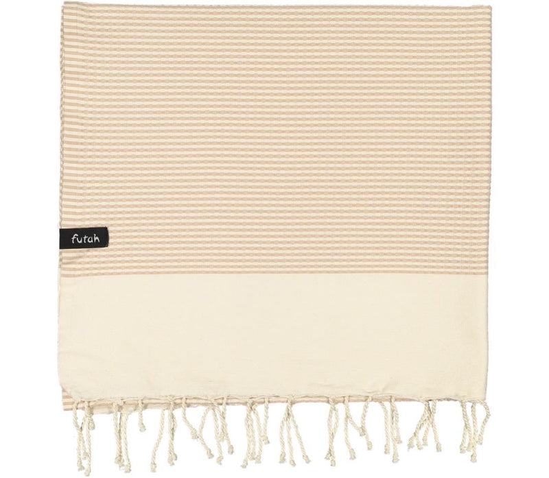 Nazaré Mocha XL Towel - Futah