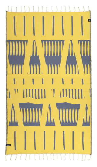 Beabish Mustard Individual Towel - Futah