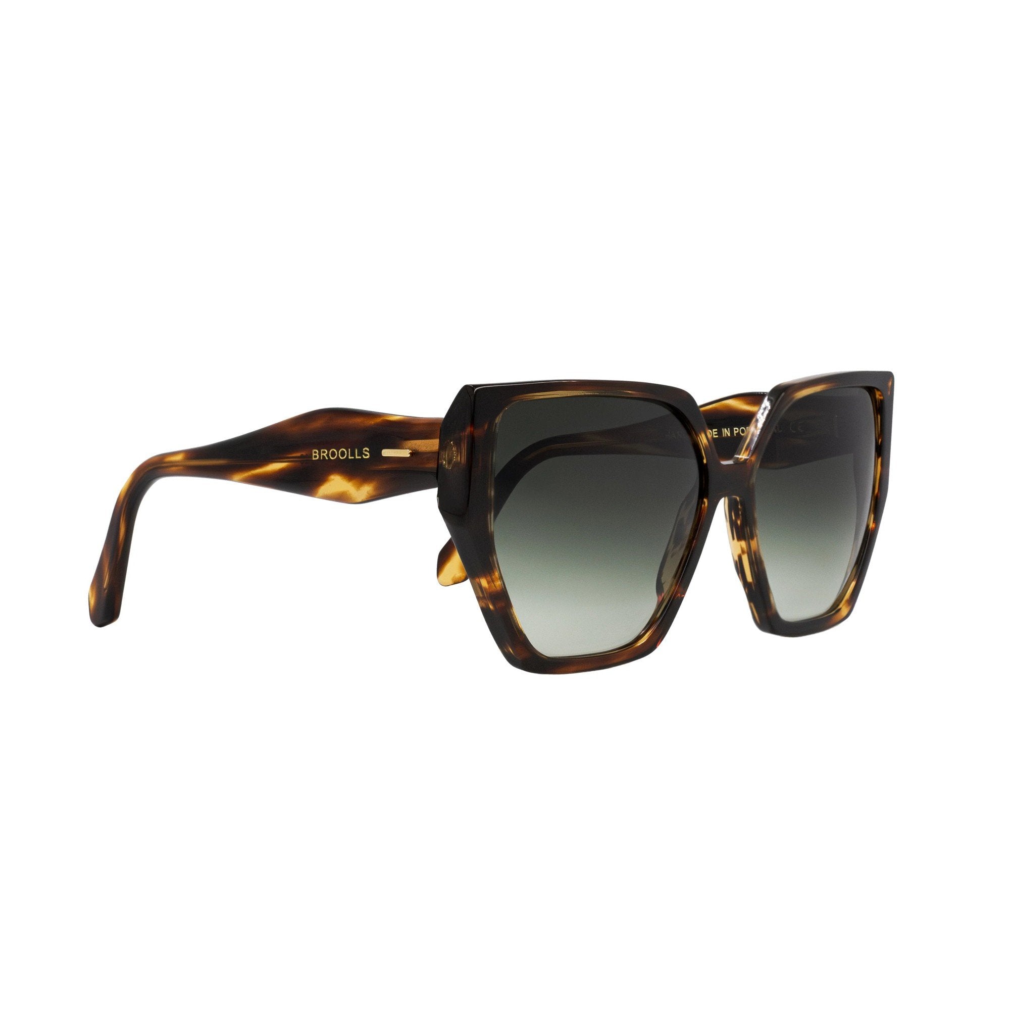 DAISY Honey Tortoise With Gold 18k