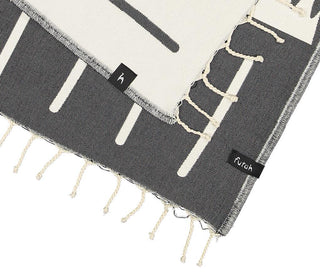 Beabish Black Individual Towel - Futah