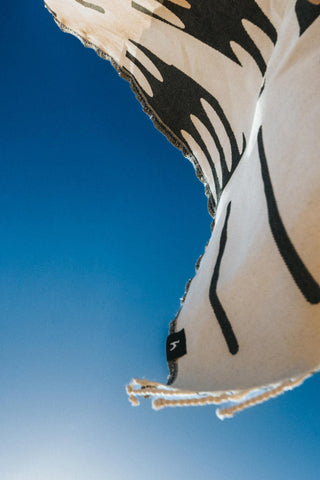 Beabish Black Individual Towel - Futah