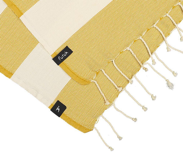 Bedu Mustard Individual Towel - Futah