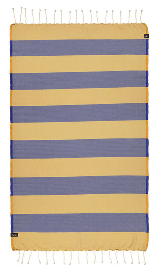 Bedu Blue & Gold Individual Towel - Futah