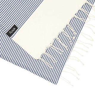 Nazaré Marine Blue Beach Towel