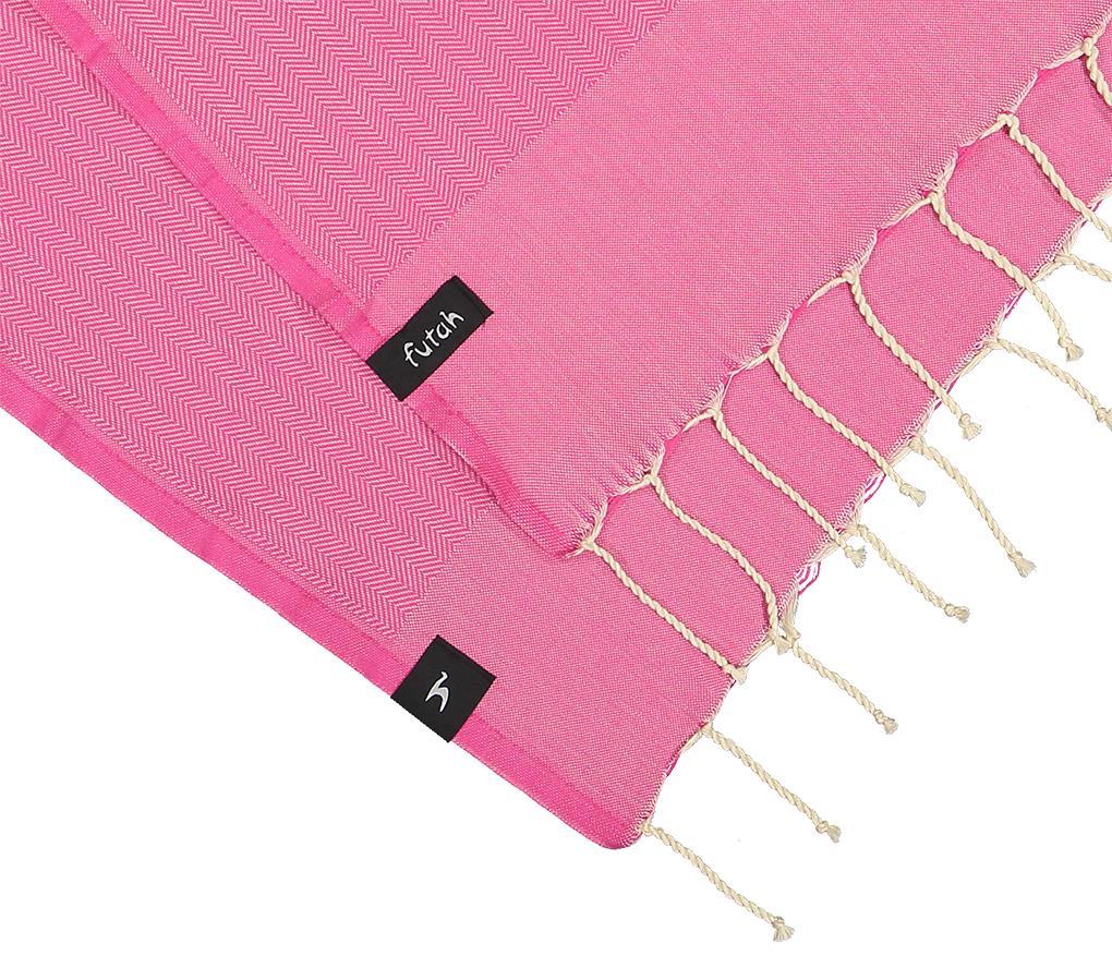 Ericeira Hot Pink Individual Towel - Futah