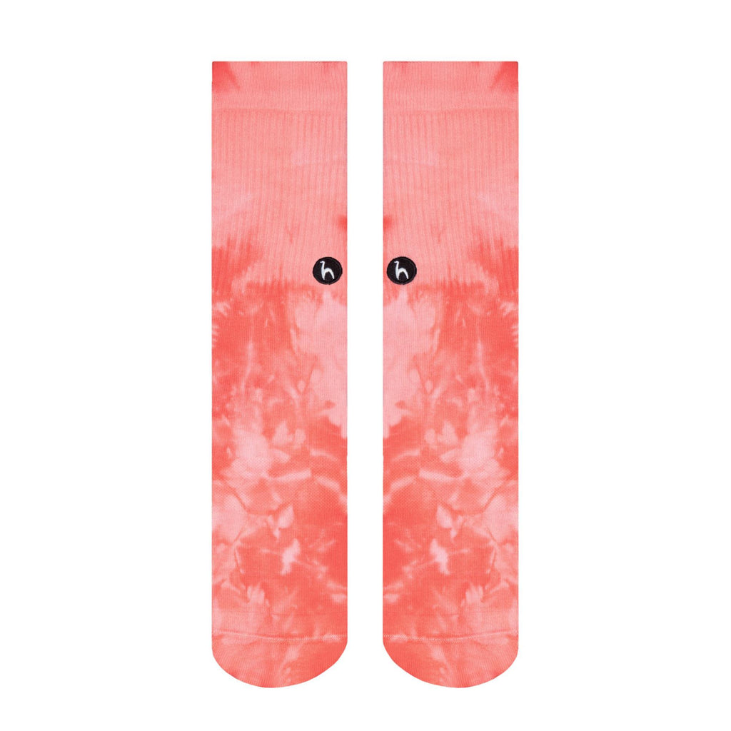 Tie Dye Coral Socks L - Futah