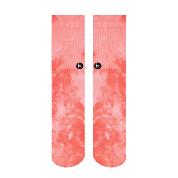 Tie Dye Coral Socks L - Futah