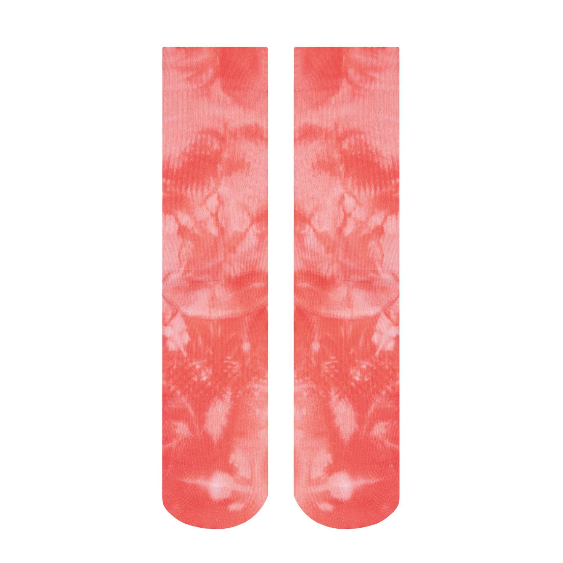 Tie Dye Coral Socks L - Futah