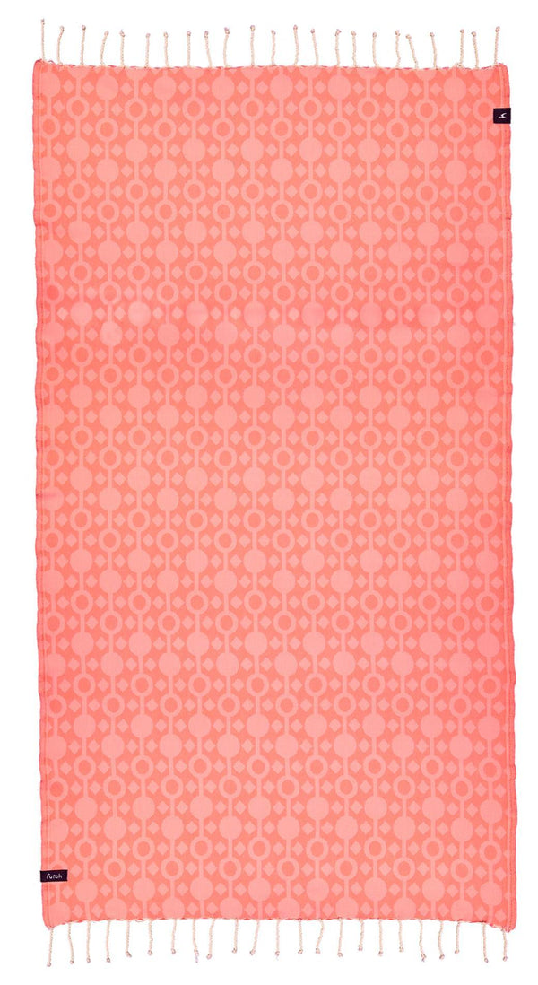 Amazónica Coral Beach Towel - Futah