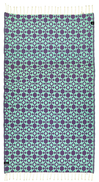 Amazónica Purple Beach Towel - Futah
