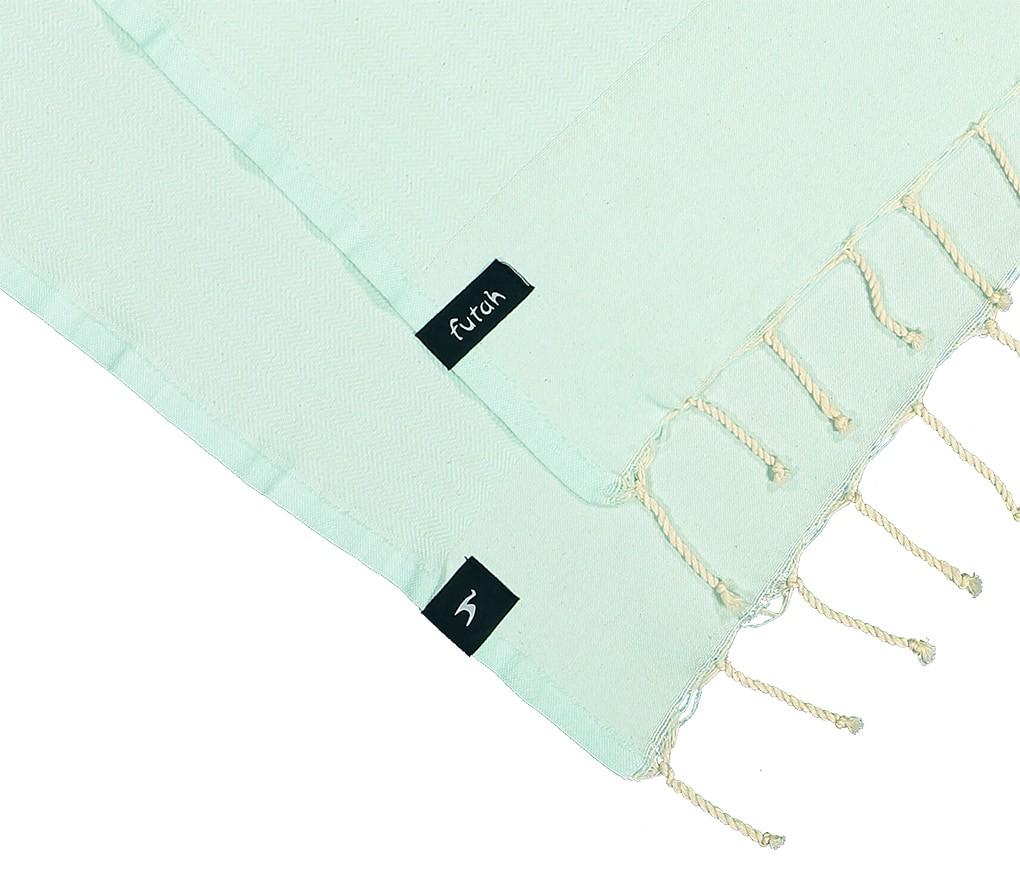 Ericeira Aquatic Green Beach Towel - Futah