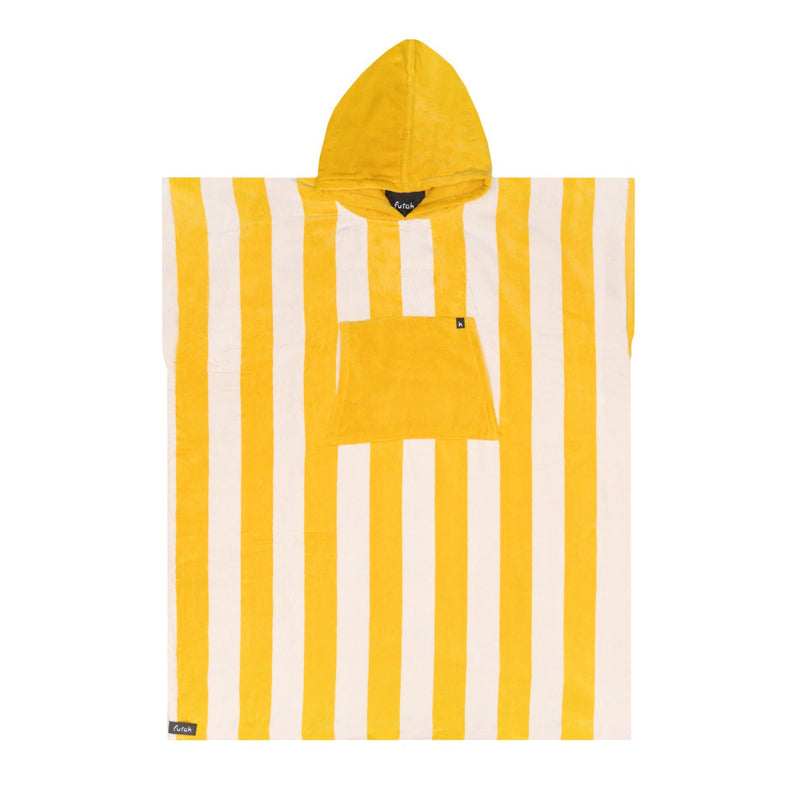 Bedu Mustard Terry Poncho - Futah