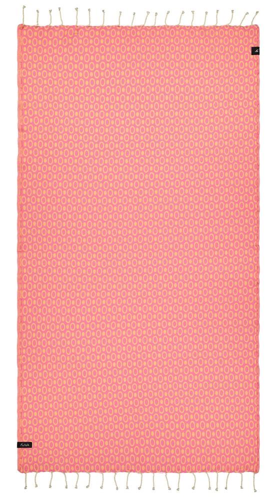 Pulse Pink Beach Towel - Futah