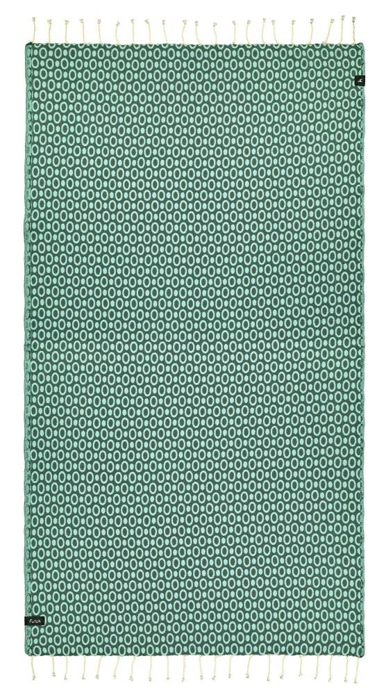 Pulse Green Beach Towel - Futah