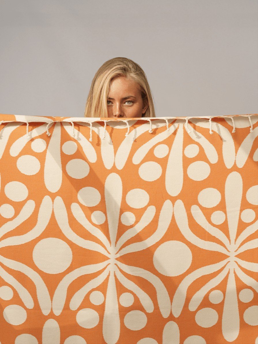 Flora Amber XL Towel - Futah