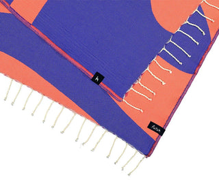 Aether Purple Beach Towel - Futah