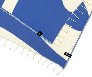 Aether Blue Beach Towel - Futah
