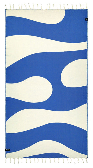 Aether Blue Beach Towel - Futah